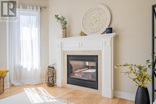 55 Frank Wheeler Avenue, Clarington (Courtice), ON - Indoor Photo Showing Living Room With Fireplace