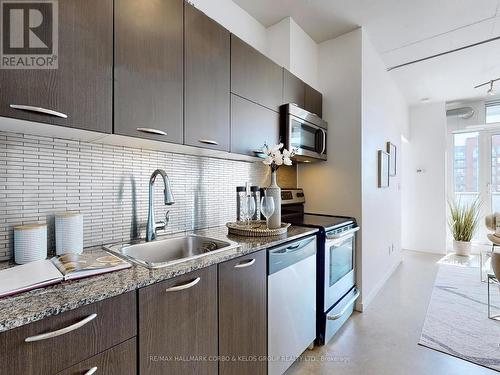 1712 - 150 Sudbury Street, Toronto, ON - Indoor Photo Showing Kitchen With Upgraded Kitchen