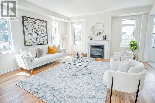 2 Waterfront Crescent, Whitby (Port Whitby), ON - Indoor Photo Showing Living Room With Fireplace