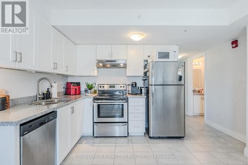 304 - 64 Frederick Drive, Guelph (Guelph South), ON - Indoor Photo Showing Kitchen With Stainless Steel Kitchen With Double Sink