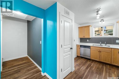 36 4640 Harbour Landing Drive, Regina, SK - Indoor Photo Showing Kitchen With Double Sink