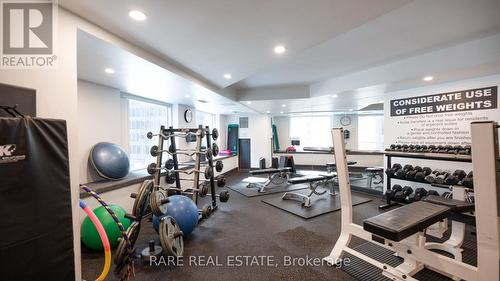 1404 - 33 University Avenue, Toronto (Bay Street Corridor), ON - Indoor Photo Showing Gym Room