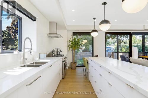 68 Harewood Avenue, Toronto, ON - Indoor Photo Showing Kitchen With Double Sink With Upgraded Kitchen