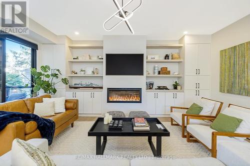 68 Harewood Avenue, Toronto, ON - Indoor Photo Showing Living Room With Fireplace