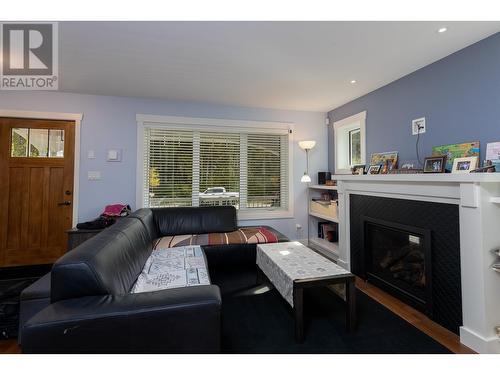 4309 Sparks Street, Terrace, BC - Indoor Photo Showing Living Room With Fireplace