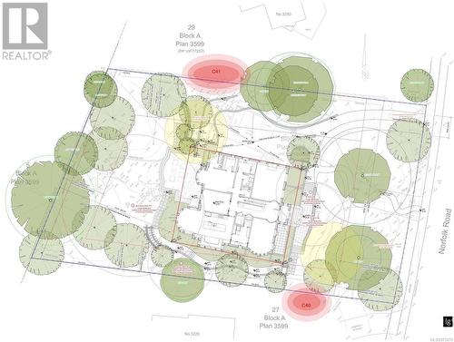 Site plan proposed new residence - 3240 Norfolk Rd, Oak Bay, BC - Other