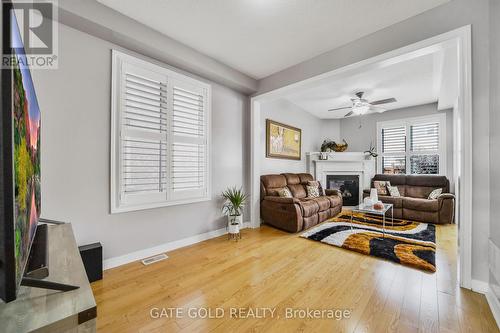 28 Franktown Drive N, Brampton (Bram East), ON - Indoor With Fireplace