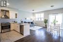 Open Concept Living Space in Main Floor Unit - 403 Normanton Street, Port Elgin, ON  - Indoor Photo Showing Kitchen With Double Sink 