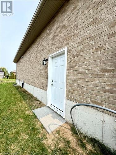 Secondary suite entrance through the garage - 403 Normanton Street, Port Elgin, ON - Outdoor With Exterior