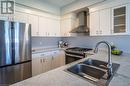 Kitchen Comes with Stainless Appliances - 403 Normanton Street, Port Elgin, ON  - Indoor Photo Showing Kitchen With Double Sink 