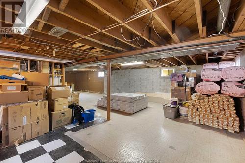 2329 Alexis Road, Windsor, ON - Indoor Photo Showing Basement