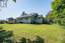 Deck a gazebo and fenced in area - 