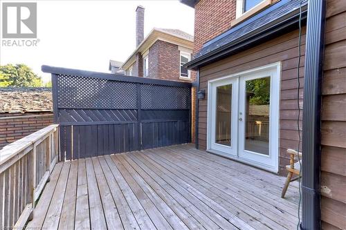 12 Onward Avenue, Kitchener, ON - Outdoor With Deck Patio Veranda With Exterior