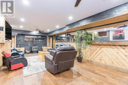 2642 5Th Line, Innisfil, ON - Indoor With Fireplace