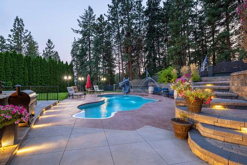 2227 Shannon Woods Place, West Kelowna, BC - Outdoor With In Ground Pool