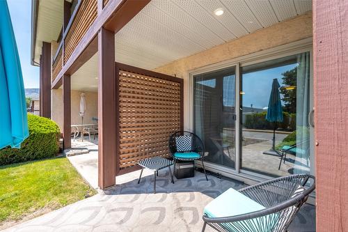 917-3140 Wilson Street, Penticton, BC - Outdoor With Deck Patio Veranda With Exterior