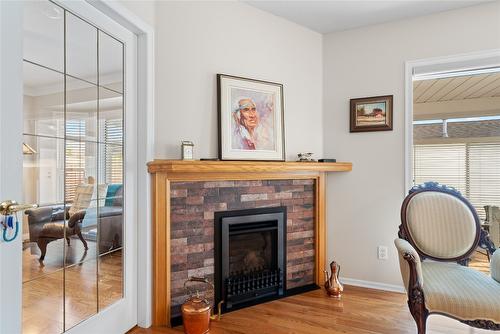 342 Falcon Drive, Penticton, BC - Indoor With Fireplace