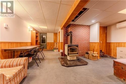 8 Prescott Court, St. Stephen, NB - Indoor With Fireplace