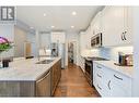 12764 Cliffshore Drive, Lake Country, BC  - Indoor Photo Showing Kitchen With Double Sink With Upgraded Kitchen 