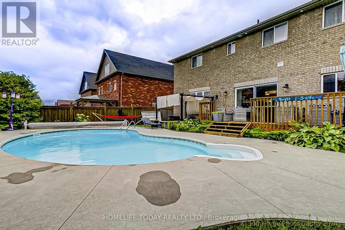 1426 Kellough Street, Innisfil (Alcona), ON - Outdoor With In Ground Pool