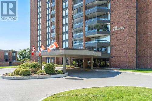 801 - 181 Collier Street, Barrie (City Centre), ON - Outdoor With Balcony With Facade