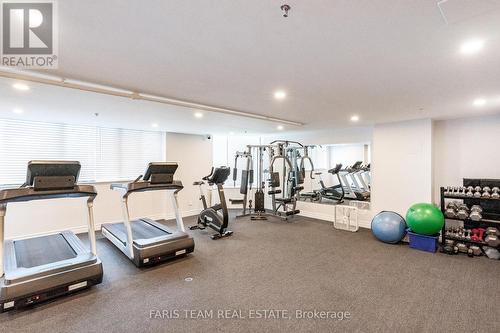 801 - 181 Collier Street, Barrie (City Centre), ON - Indoor Photo Showing Gym Room