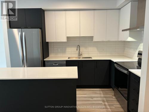 153 Wilson Street W, Hamilton, ON - Indoor Photo Showing Kitchen With Double Sink With Upgraded Kitchen