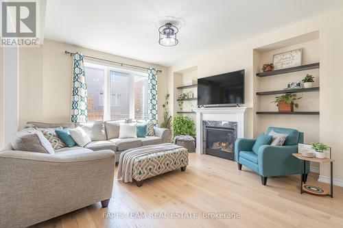 170 Stevenson Crescent, Bradford West Gwillimbury, ON - Indoor Photo Showing Living Room With Fireplace