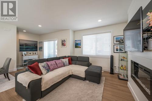 309 4274 22Nd Avenue, Prince George, BC - Indoor Photo Showing Living Room With Fireplace