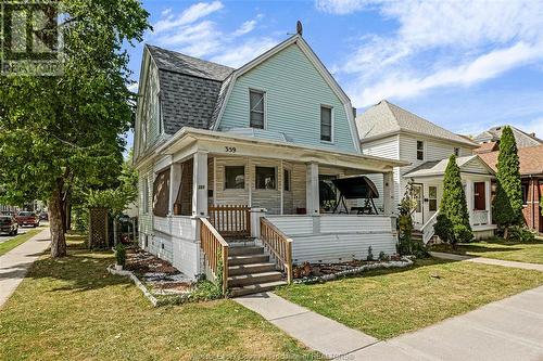 359 Gladstone Avenue, Windsor, ON - Outdoor With Facade