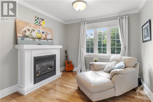 6131 Pebblewoods Drive, Greely, ON - Indoor Photo Showing Living Room With Fireplace