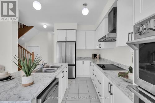 1308 Klondike Drive, Oshawa, ON - Indoor Photo Showing Kitchen With Stainless Steel Kitchen With Double Sink With Upgraded Kitchen