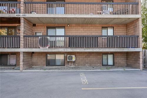 482 James Street N Unit# 203, Hamilton, ON - Outdoor With Balcony With Exterior