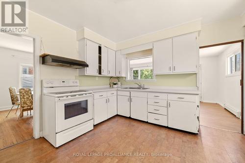 34 Lewis Street, Belleville, ON - Indoor Photo Showing Kitchen With Double Sink