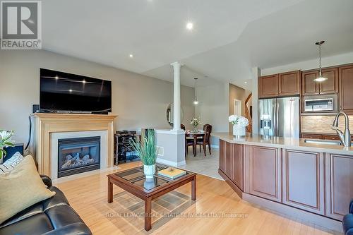 2433 Presquile Drive, Oakville (Iroquois Ridge North), ON - Indoor With Fireplace