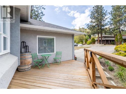 2009 Covington Crescent, West Kelowna, BC - Outdoor With Deck Patio Veranda With Exterior