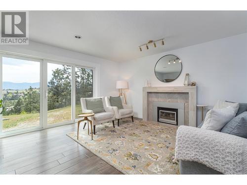 2009 Covington Crescent, West Kelowna, BC - Indoor Photo Showing Living Room With Fireplace