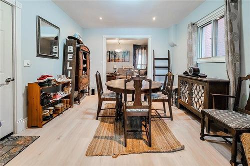 114 Tisdale Street N, Hamilton, ON - Indoor Photo Showing Dining Room