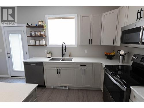 3807 Wirtl Street, Terrace, BC - Indoor Photo Showing Kitchen With Double Sink