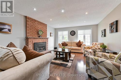 2227 Shipwright Road, Oakville (Glen Abbey), ON - Indoor Photo Showing Living Room With Fireplace