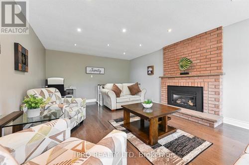 2227 Shipwright Road, Oakville (Glen Abbey), ON - Indoor Photo Showing Living Room With Fireplace