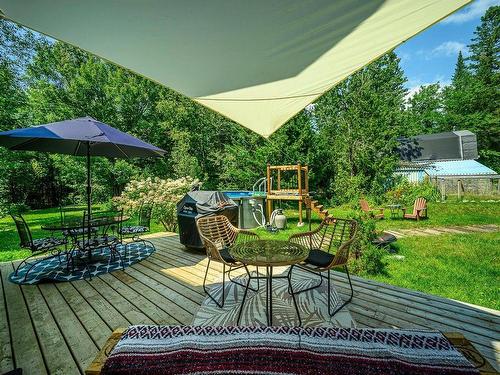 Backyard - 15 Rue Du Domaine-Després, Sainte-Marguerite-Du-Lac-Masson, QC - Outdoor With Deck Patio Veranda