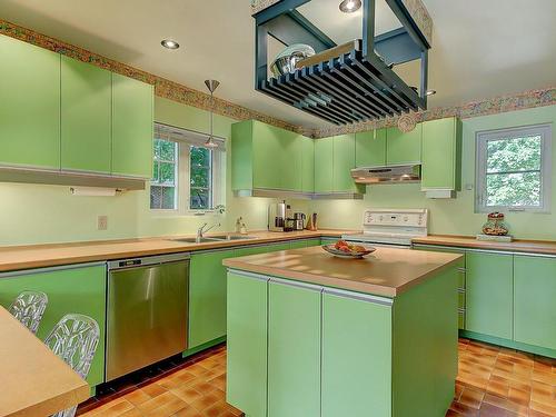 Cuisine - 697 Rue Paul-Émile-Borduas, Mont-Saint-Hilaire, QC - Indoor Photo Showing Kitchen With Double Sink