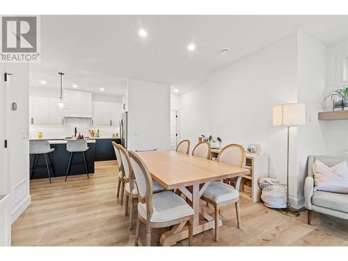 737 Patterson Avenue Unit# 2, Kelowna, BC - Indoor Photo Showing Dining Room