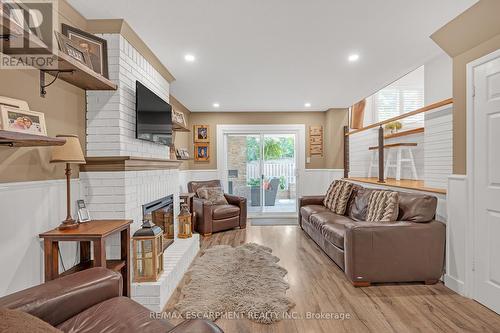 2482 Waterford Street, Oakville, ON - Indoor Photo Showing Living Room With Fireplace