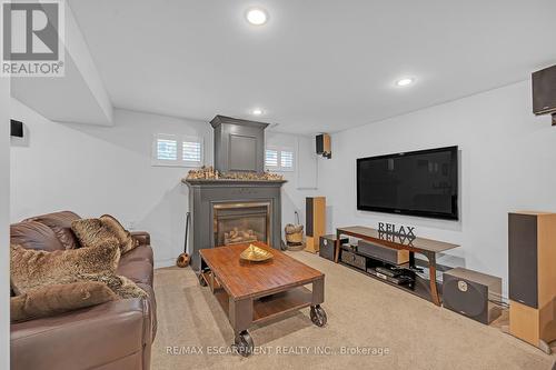 2482 Waterford Street, Oakville (Bronte West), ON - Indoor Photo Showing Living Room With Fireplace