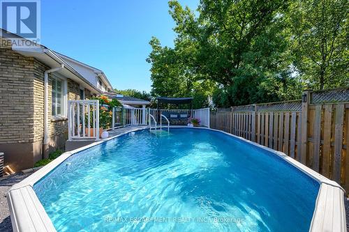 2482 Waterford Street, Oakville (Bronte West), ON - Outdoor With Above Ground Pool With Backyard