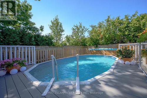 2482 Waterford Street, Oakville (Bronte West), ON - Outdoor With Above Ground Pool With Backyard