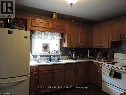 44 Collingwood Street, Grey Highlands (Flesherton), ON - Indoor Photo Showing Kitchen With Double Sink