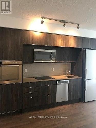 1107 - 10 York Street, Toronto, ON - Indoor Photo Showing Kitchen